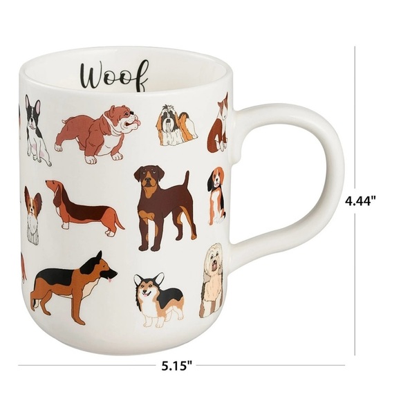 Dog Lover's White Ceramic Mug - Picture 5 of 6